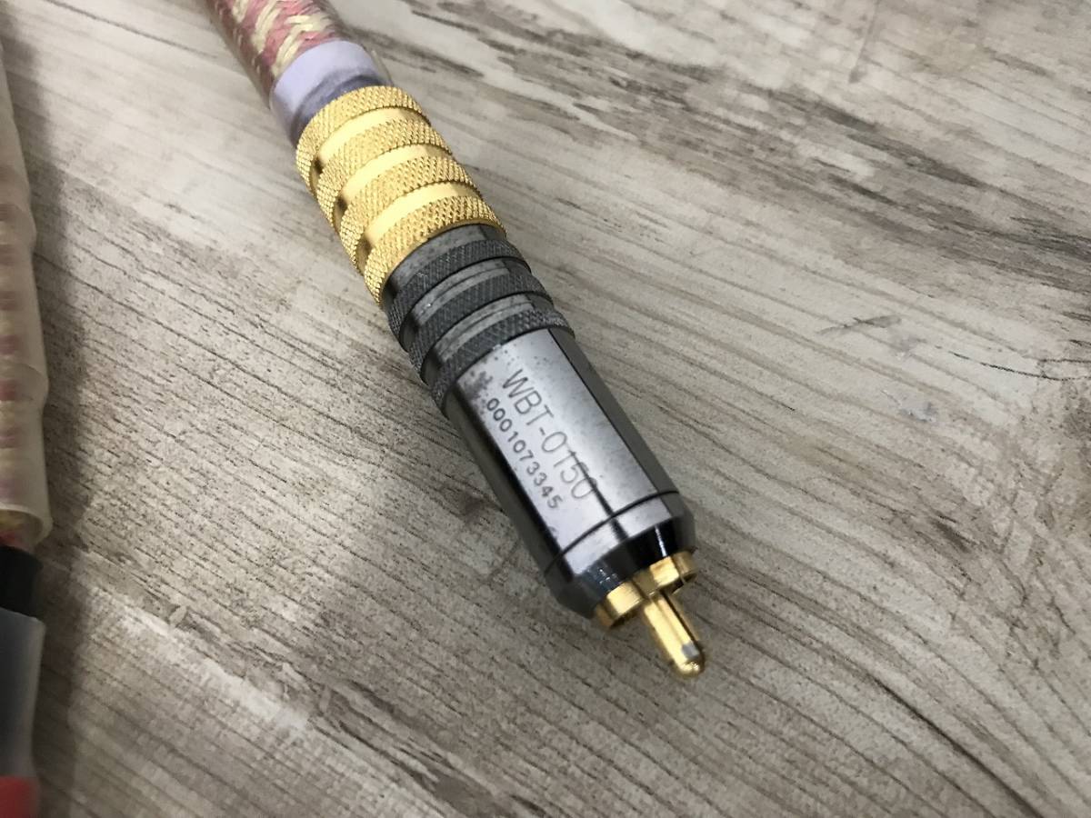 TARA Labs ケーブル WBT-0150 RCA 155cmペア 【公式通販】