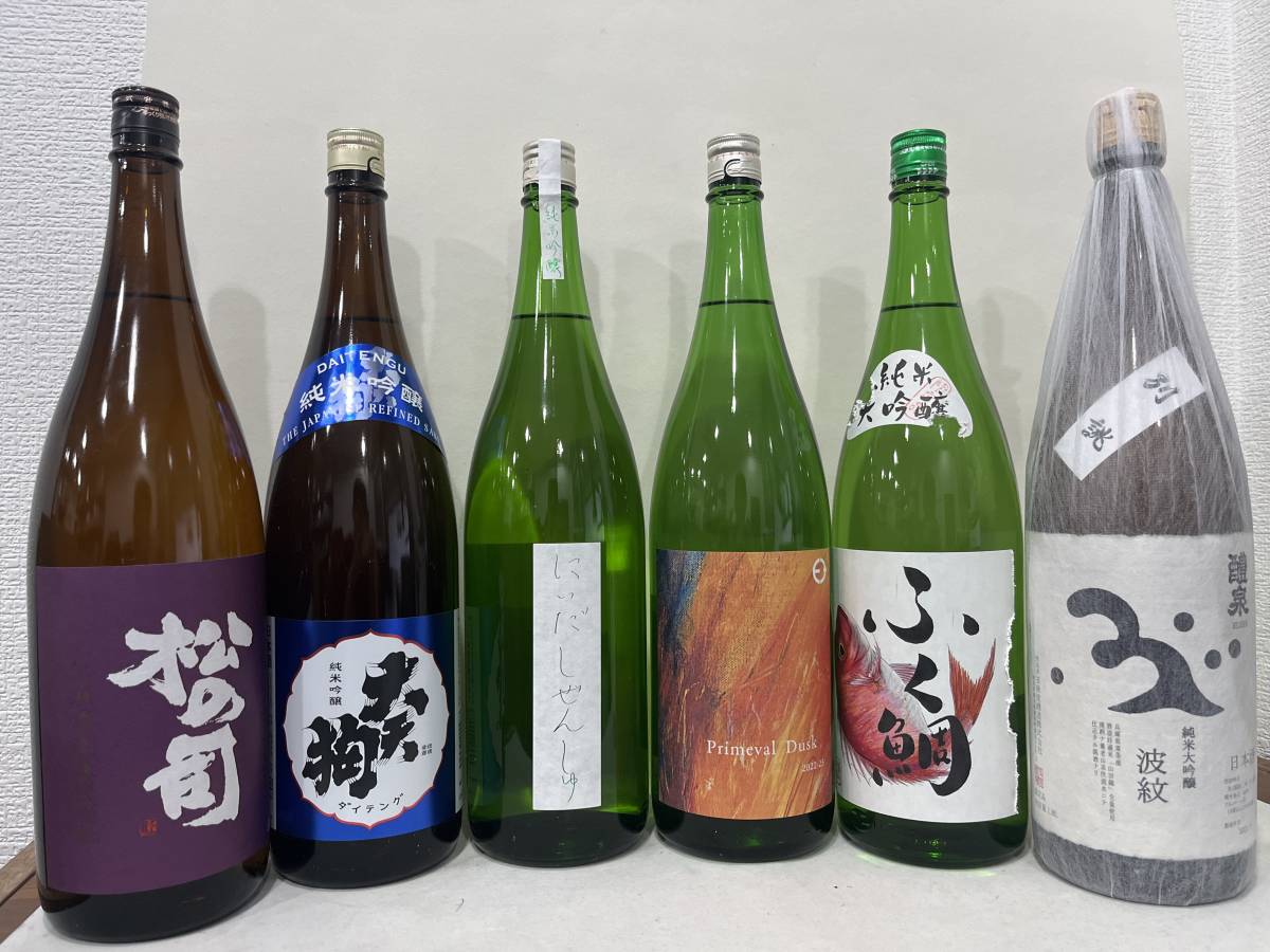 1円から】激安 日本酒 人気 6本 セット 居酒屋 飲み比べ 一升瓶 1800ml