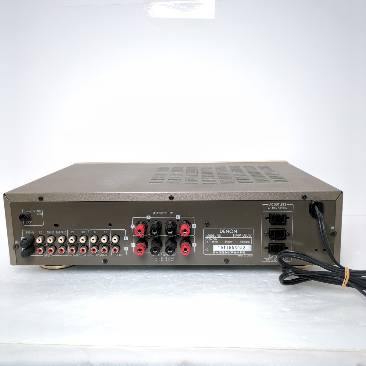 DENON デノン PRECISION AUDIO COMPONENT / INTEGRATED AMPLIFIER PMA
