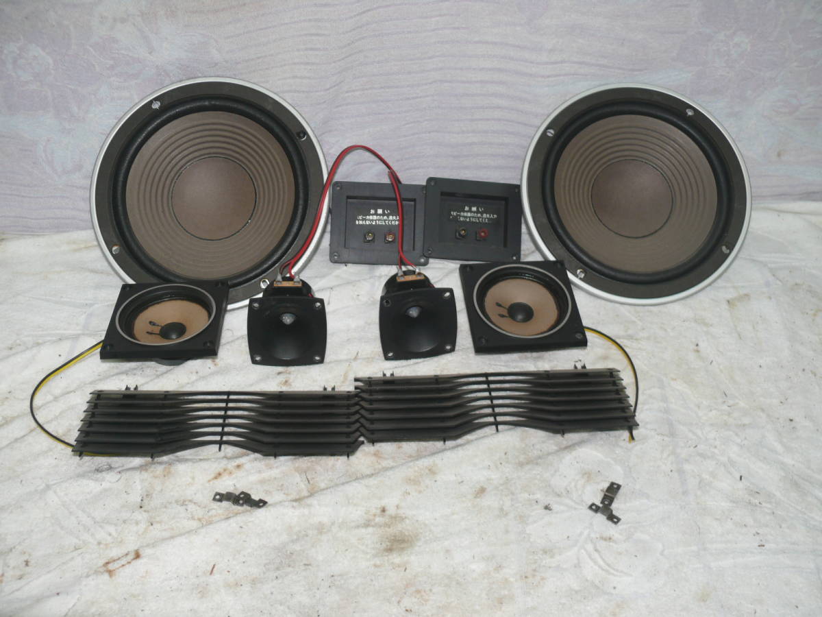 TRIO 3ウェイ3スピーカーシステム JL-700 箱無し(ケンウッド)｜売買