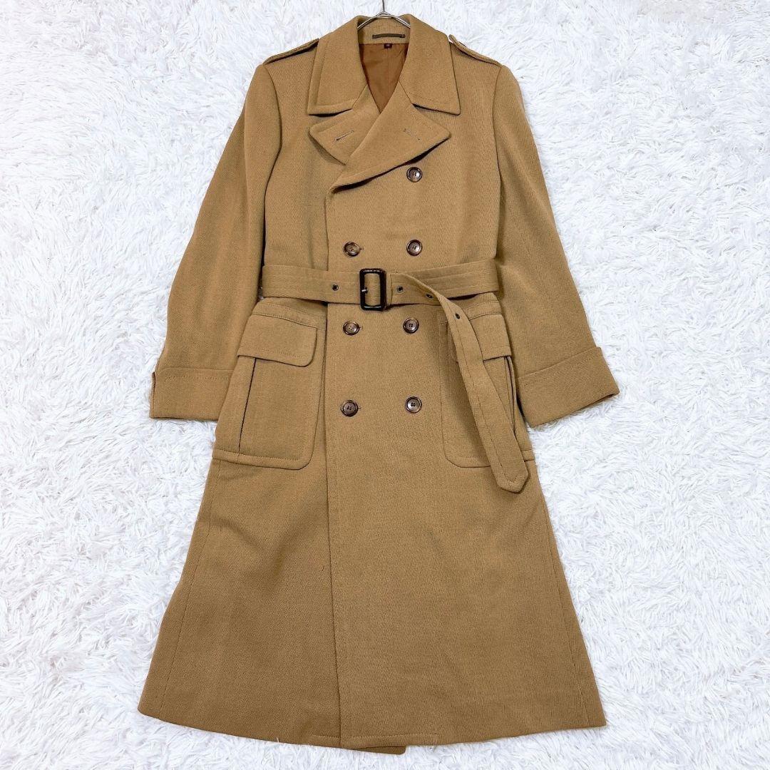 【断捨離セール】 イブサンローラン　ベージュ ダブルブレスト トレンチコート サンローラン SAINT LAURENT ダブルブレスト トレンチコート 【公式通販】