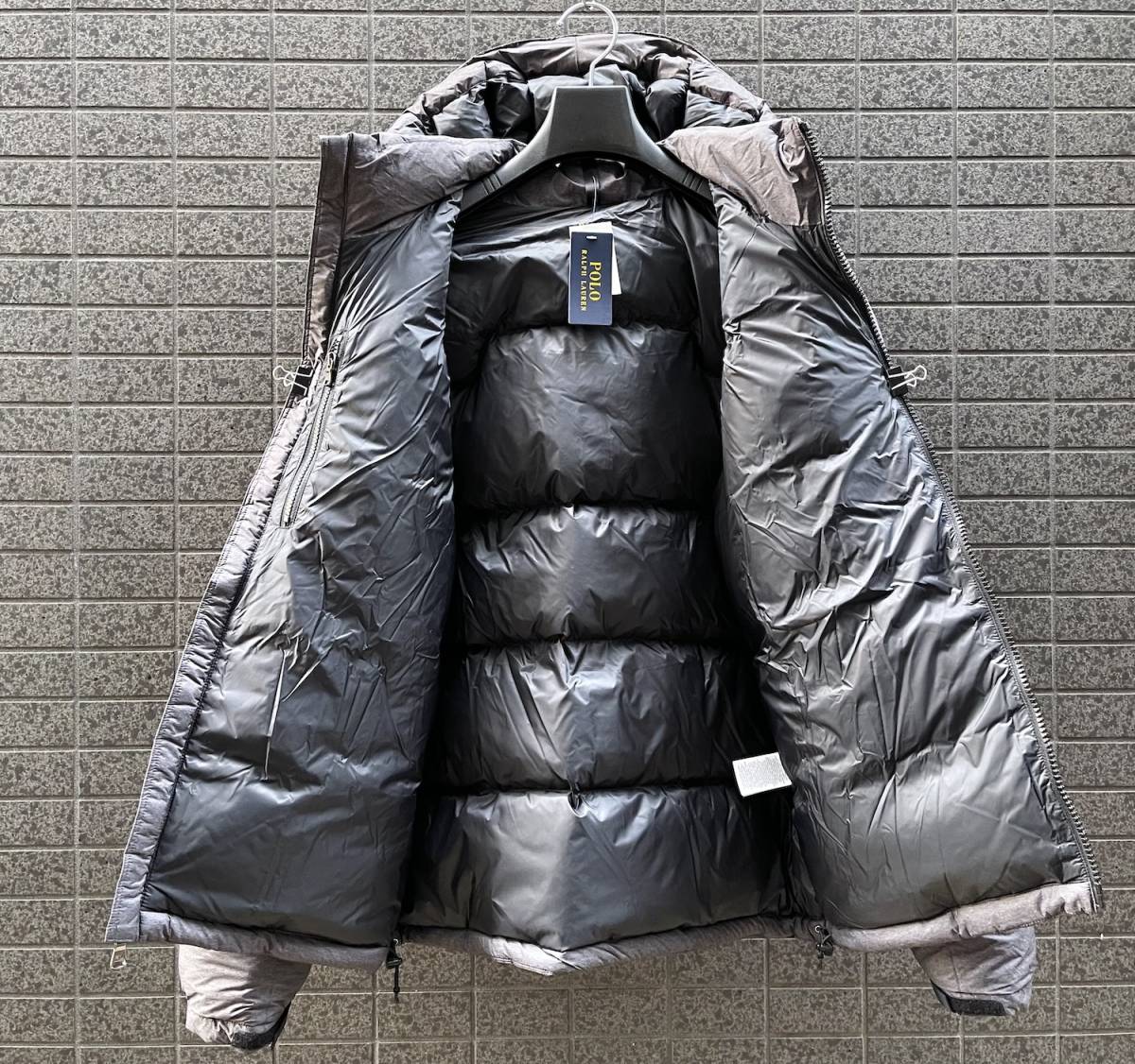 新品未使用 Ralph Lauren ラルフローレン ダウンコート グレー 楽天 
