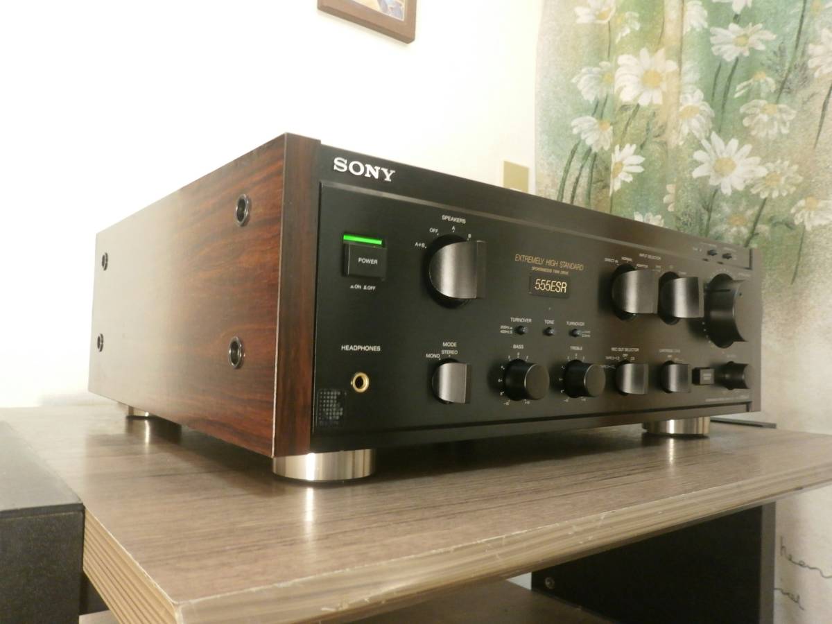 SONY TA-F555ESR SONY TA-F555ESR プリメインアンプ ジャンク