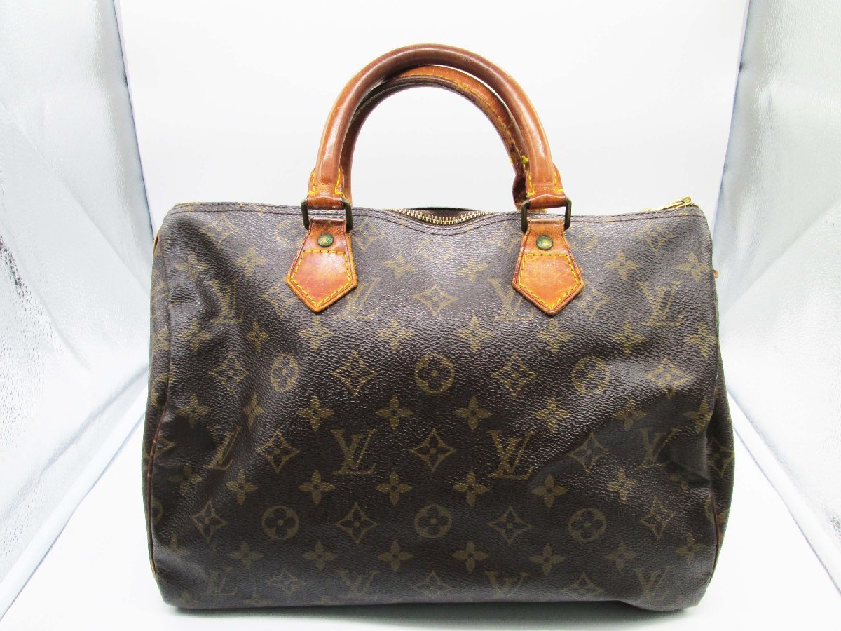 ■LOUIS VUITTON ルイヴィトン モノグラム スピーディ30 ボストンバック■/A