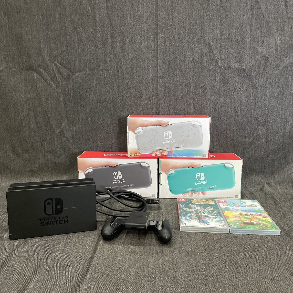 【人気SALE，本物保証】 まとめ売り Nintendo ニンテンドー Switch スイッチ Lite 空箱 ドック Joy-Conグリップ あつ森 スーパードラゴンボールヒーローズ つ(ニンテンドースイッチアクセサリー)｜売買されたオークション ニンテンドースイッチアクセサリー