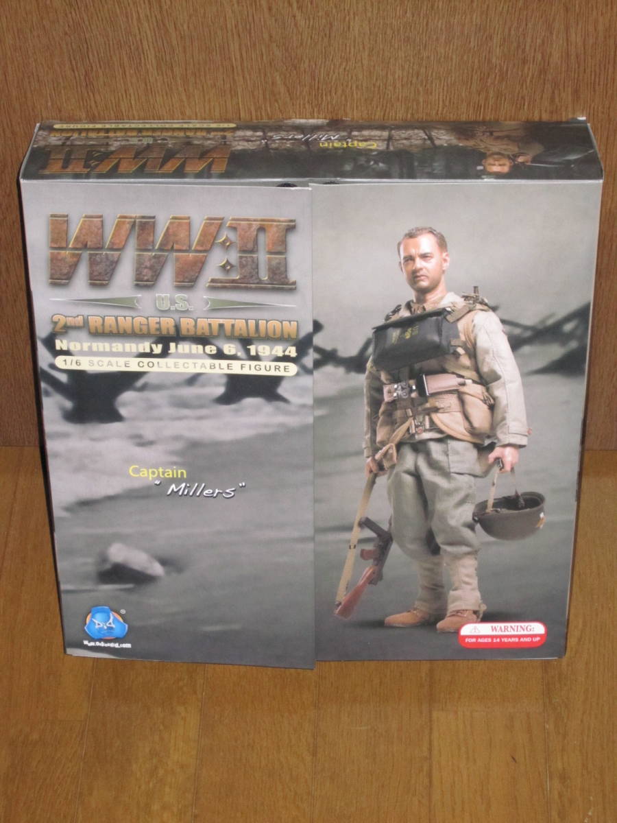 １/６★DID　トムハンクス　WWⅡ　 US 2nd Ranger Battalion Captain Miller アメリカ陸軍 第2レンジャー大隊 ミラー大尉 