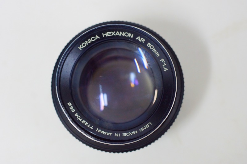 h505◇コニカ《KONICA Acom-1 / KONICA HEXANON AR 50mm F1.4