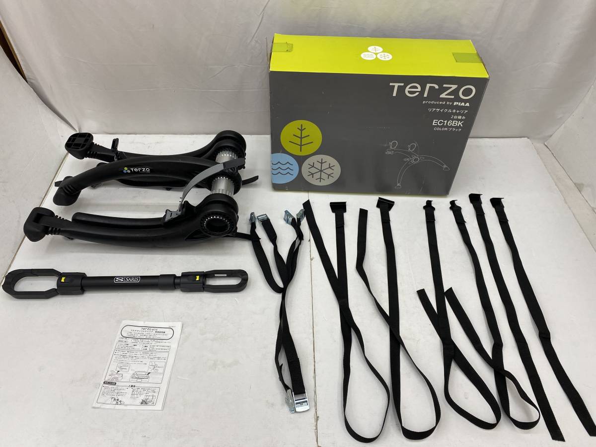 Terzo マルチサイクルキャリア EC16BK 2台積み ＋ バイクビーム ＋ 