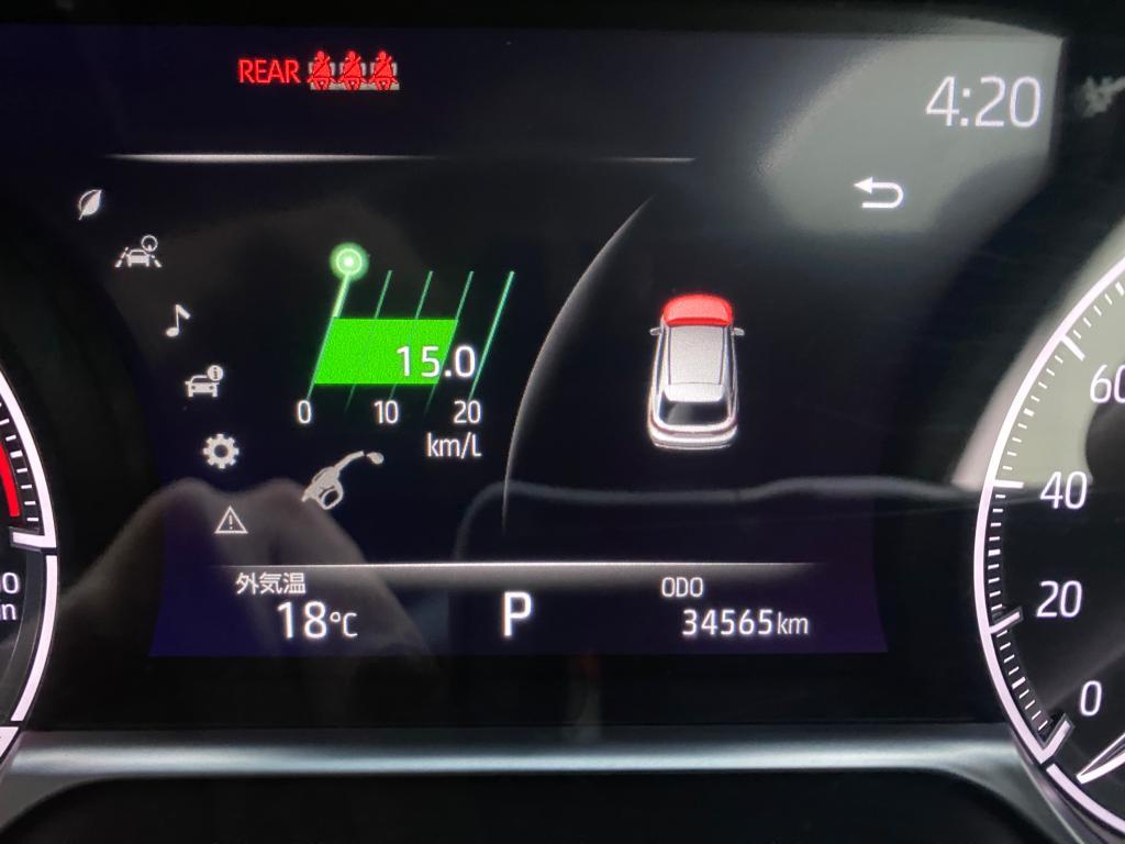 R3年 ハリアー スピードメーター 34565km 83800-4D650 MXUA80 80系