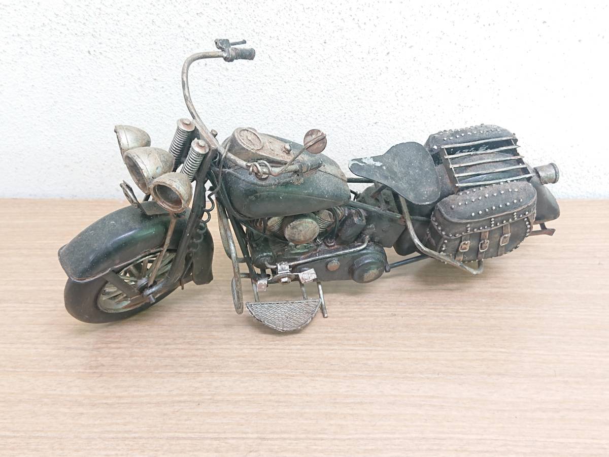 管SA07145】1000円～ 金属製 ハーレーダビッドソン 模型 オートバイ 
