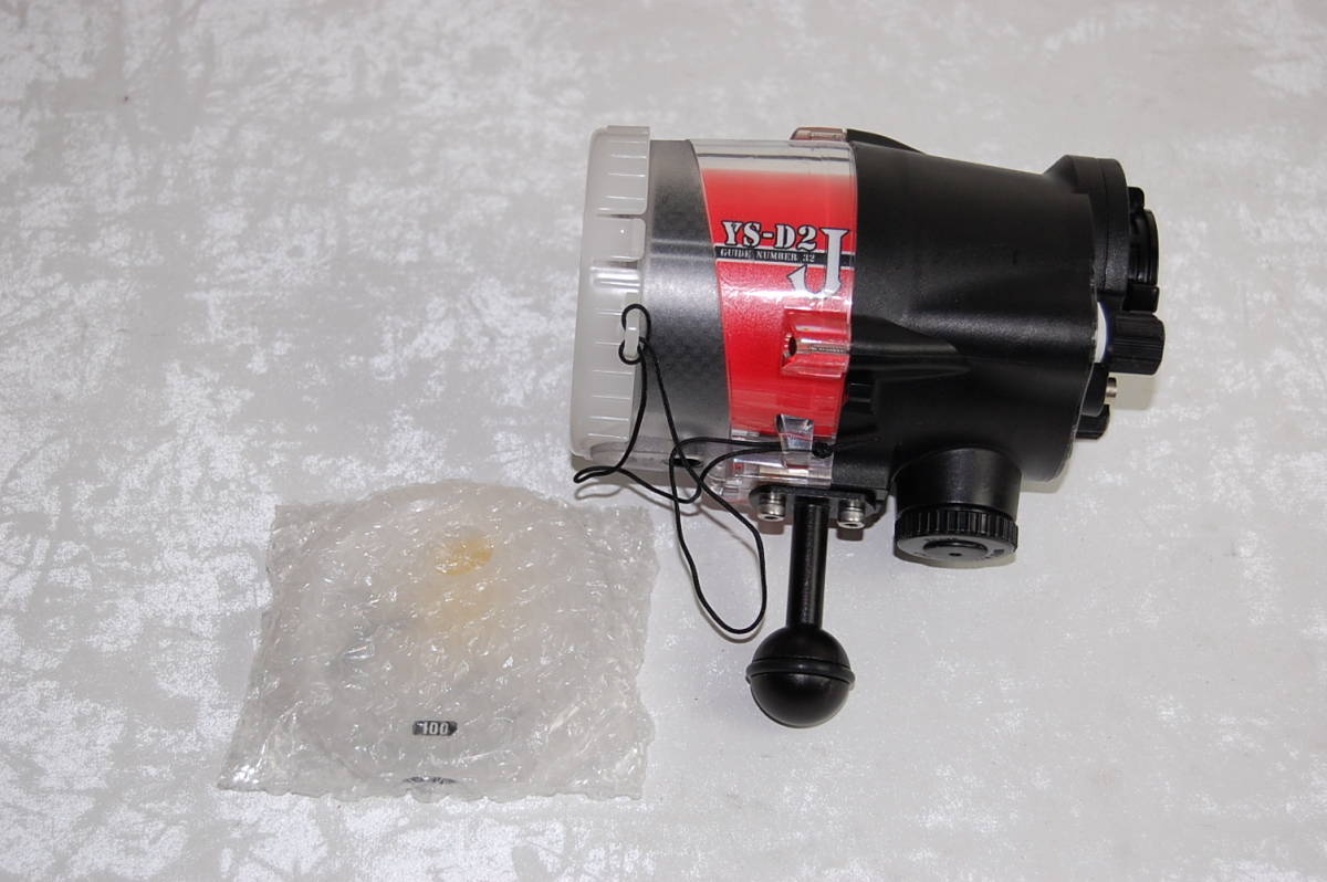 傷有り SEA&SEA YS-D2J 2個 水中ストロボ フラッシュ 発光確認済 瑞々しく 