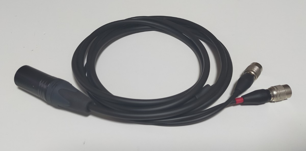 Dan Clark Audio DUMMER Cable XLR4ピンバランスケーブル 長さ2m Ether