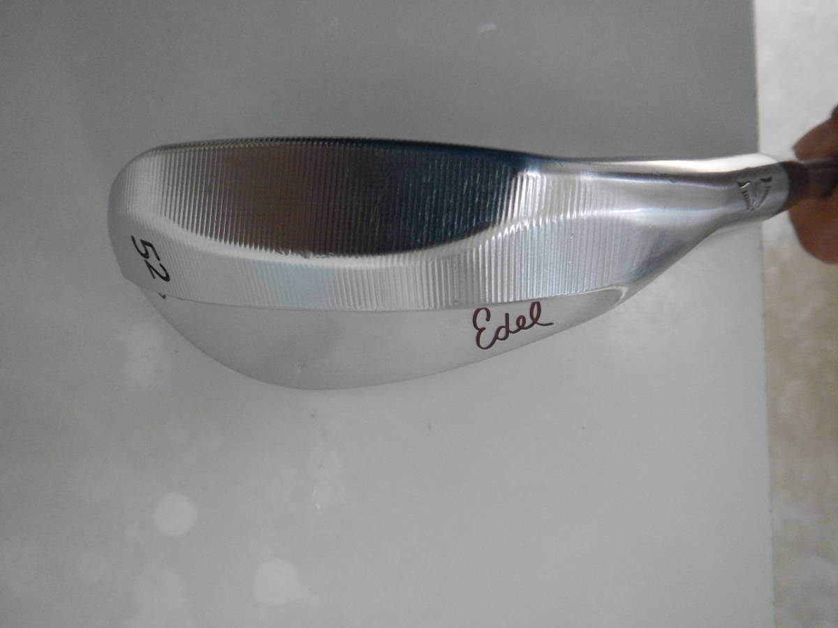 中古 イーデルゴルフ Edel Golf SMS V-GRIND ウエッジ52 度 DS200S