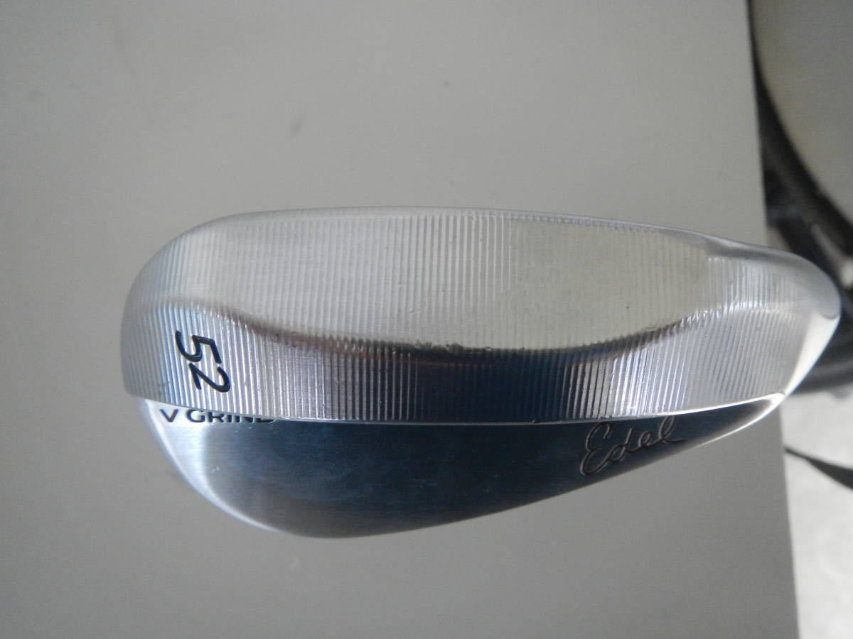 中古 イーデルゴルフ Edel Golf SMS V-GRIND ウエッジ52 度 DS200S