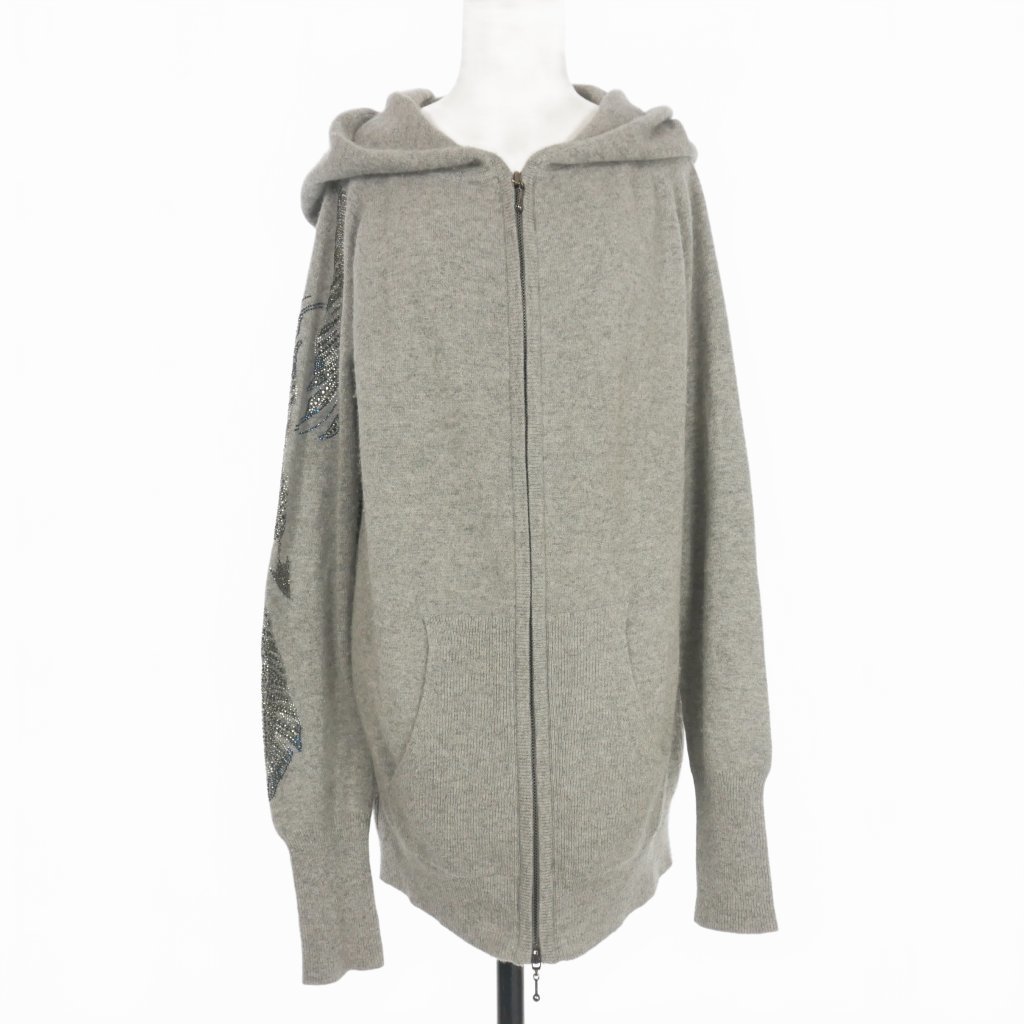 2021AW ネストローブ nest Robe ウール裏毛起毛 フーデッドパーカー F