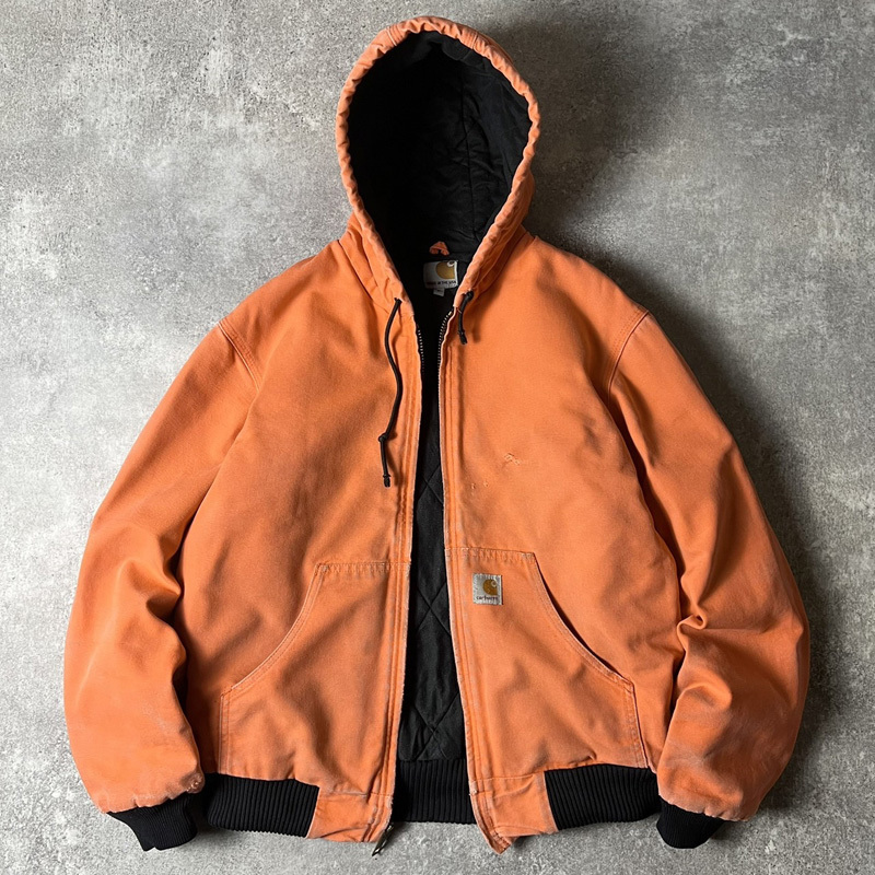 雰囲気系 90s USA製 Carhartt 中綿 キルティング ライナー ダック