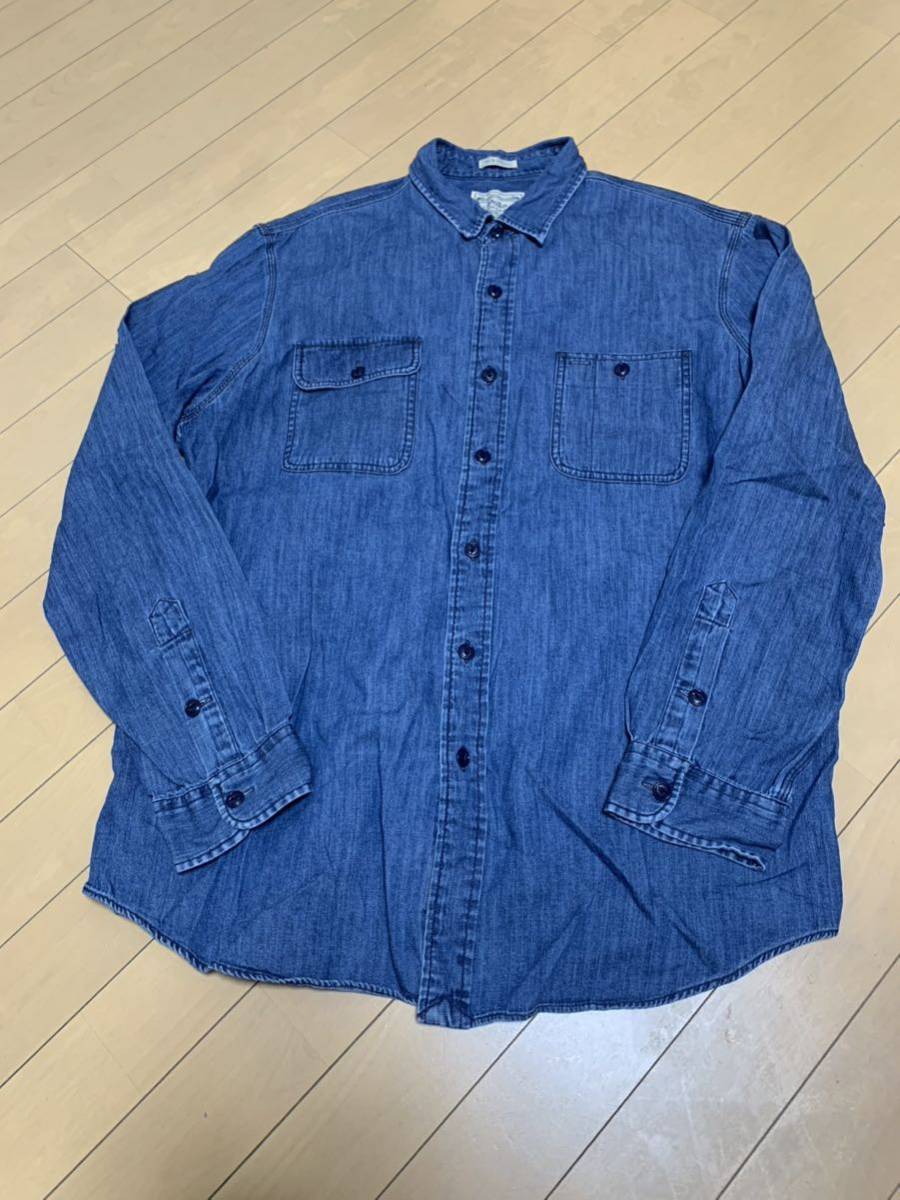 美品 好配色 RRL チェック ネルシャツ　ワークシャツ XL ラルフ　マチ 美品 好配色 RRL チェック ネルシャツ ワークシャツ XL ラルフ