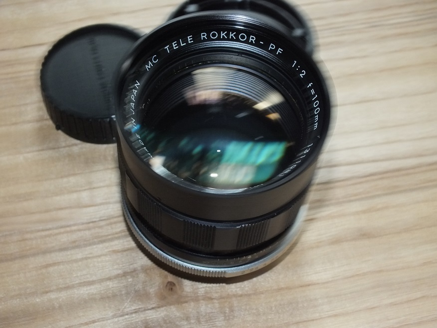 希少ミノルタ AUTO TELE ROKKOR-PF 100mm F2 80 希少ミノルタ AUTO