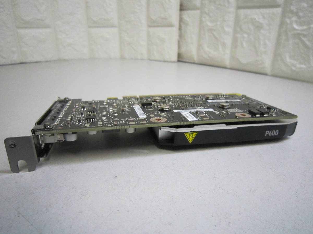 7712☆NVIDIA QUADRO P600 ロープロファイル NVIDIA P600 Quadro