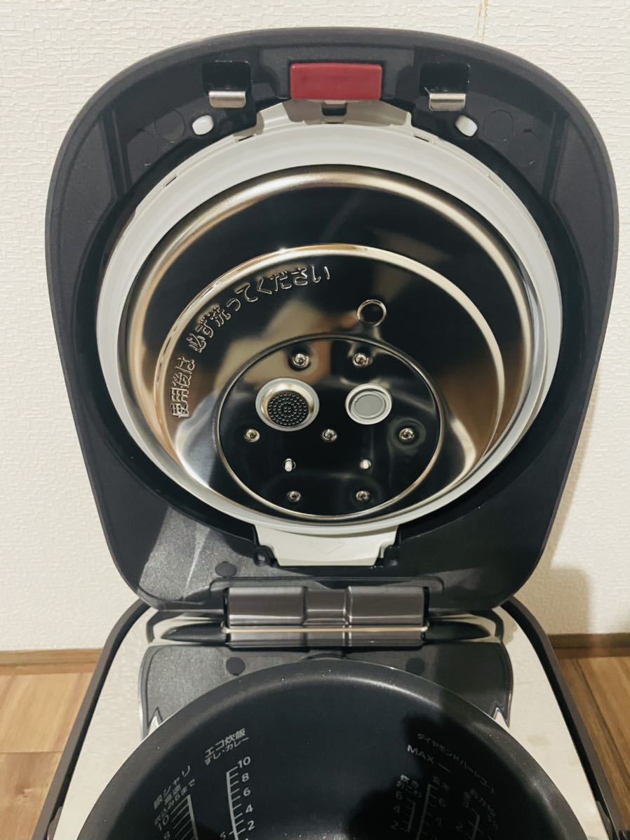 美品】Panasonic 可変圧力IHジャー 炊飯器 SR-MPA18E8 ダイヤモンド竈