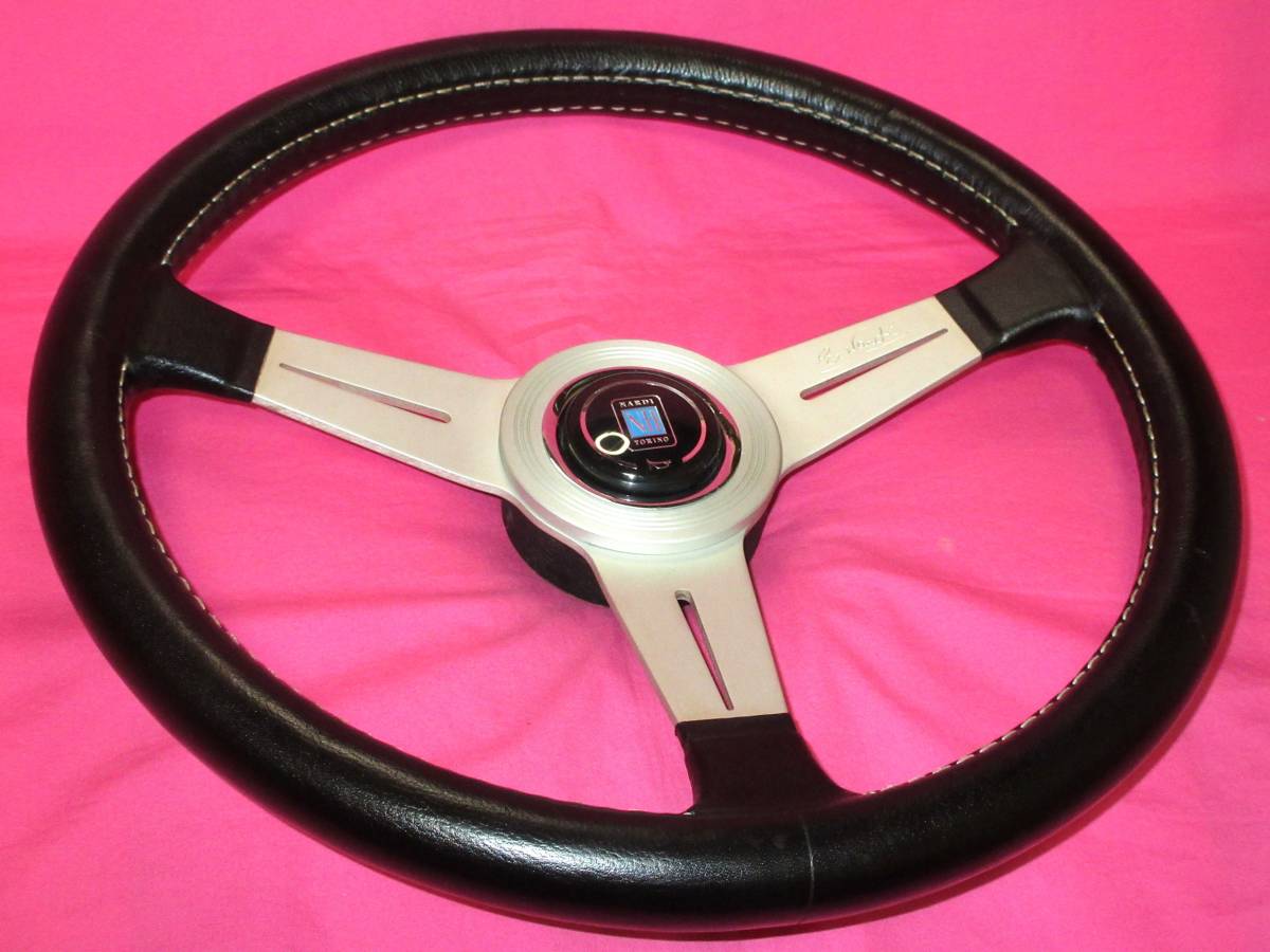 NARDI ステアリング 35cm ディープ パンチングレザー