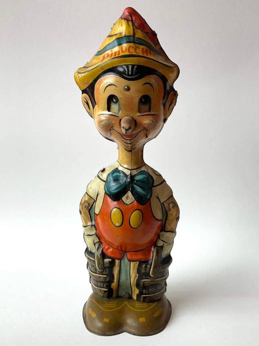 a0127-41 1939年 ウォルトディズニー ピノキオ ブリキ トレー ピノキオ」は、1940年2月23日に公開されてから今日で85年です。 : r