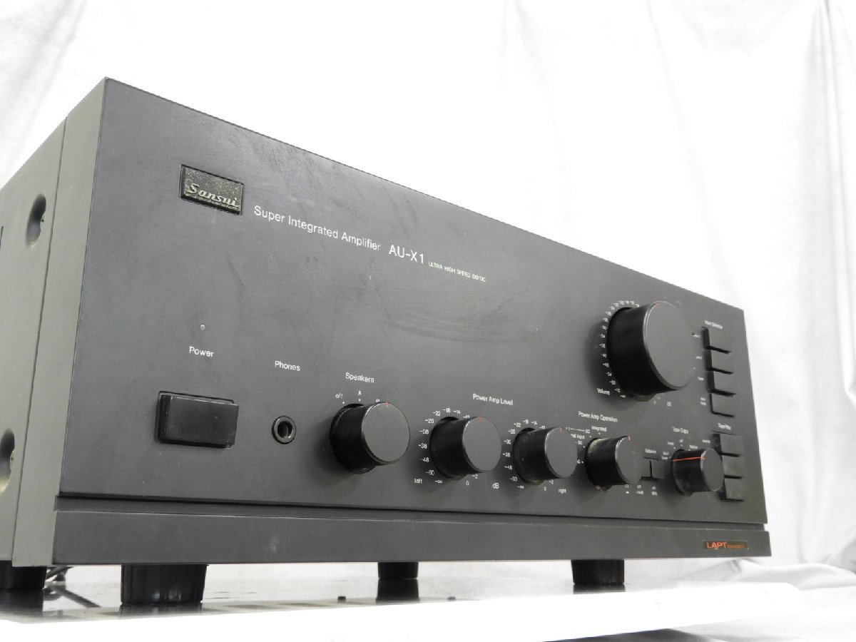 ☆Sansui サンスイ AU-X1 プリメインアンプ ☆中古☆