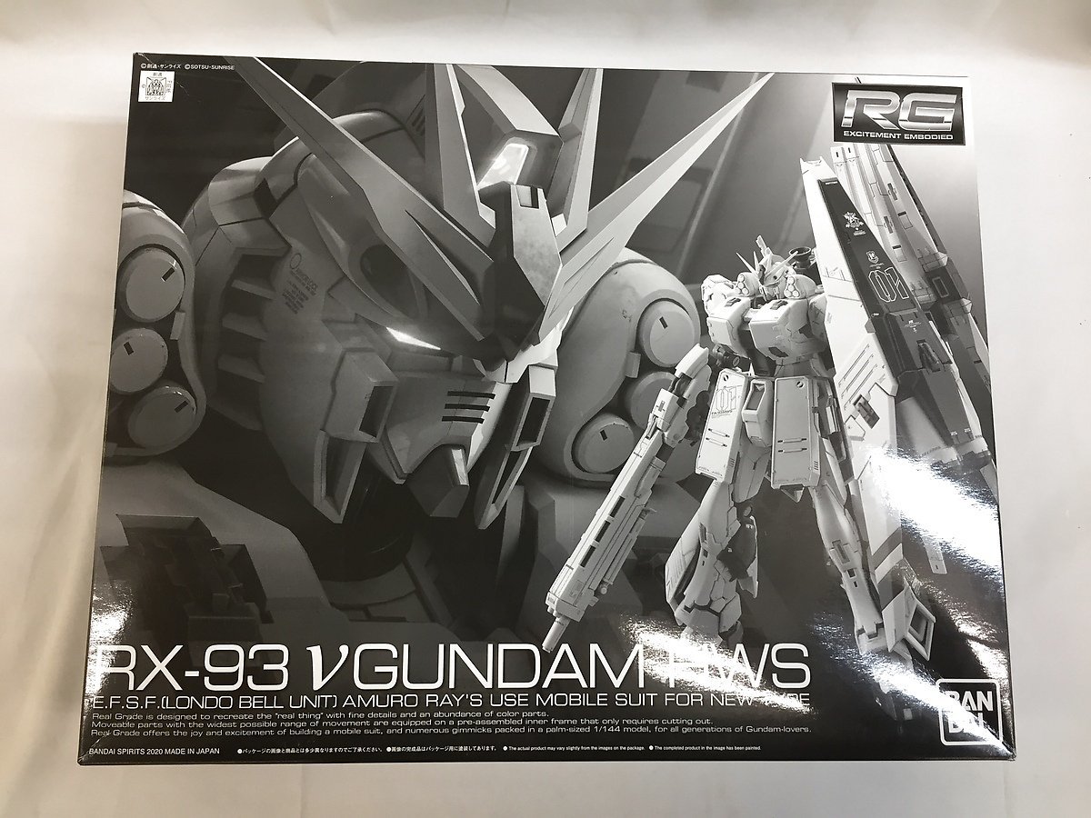 1円～】【未開封】1/144 RG FA-93HWS νガンダムHWS 「機動戦士ガンダム