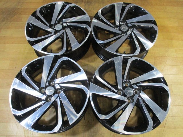 ダイハツ ロッキー / トヨタ A200A ライズ 純正 ホイール 4本 4H-100 17インチ 6J+40 アクア ヤリス ヴィッツ スペイド フィールダー 流用 ロッキー トヨタ ライズ A201A A200S&frasl;A210S グーネット
