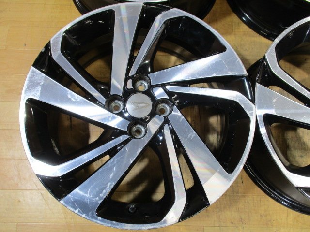ダイハツ ロッキー / トヨタ A200A ライズ 純正 ホイール 4本 4H-100 17インチ 6J+40 アクア ヤリス ヴィッツ スペイド フィールダー 流用 ロッキー トヨタ ライズ A201A A200S&frasl;A210S グーネット