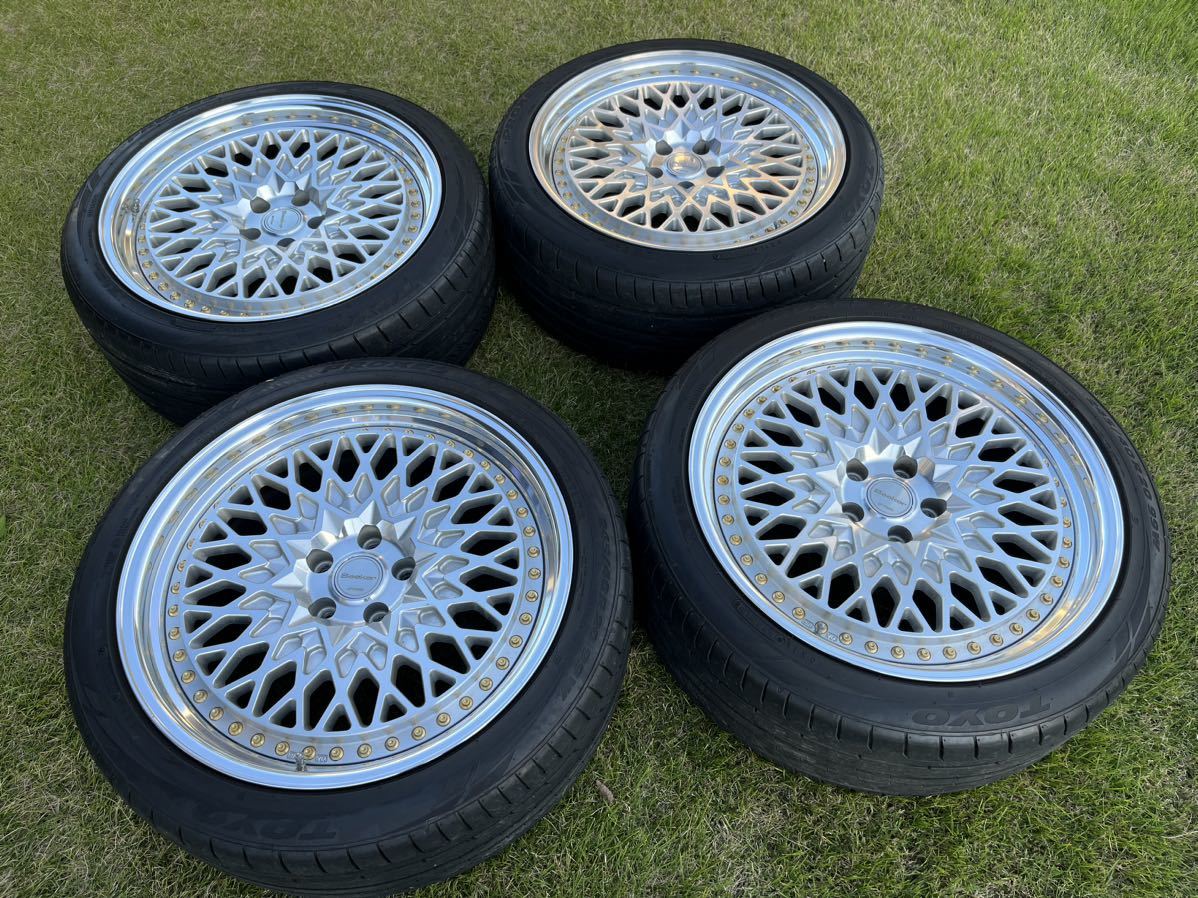 WORK グランシーカー CCX 20インチアルミ TOYO 245/40R20 4本セット 