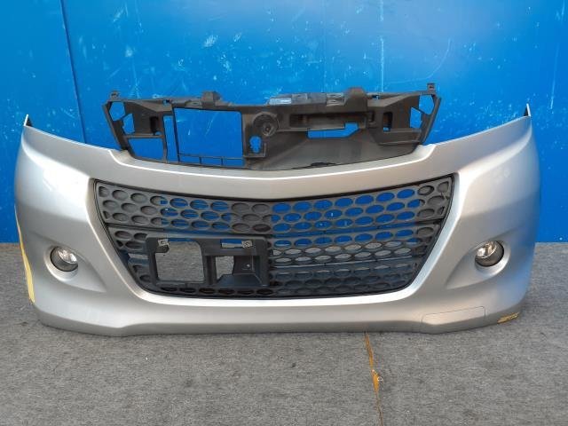 パレット SW TS DBA-MK21S フロントバンパー フォグ ロアグリル付 Z2S シルキーシルバーM 71711-82K30-Z2S