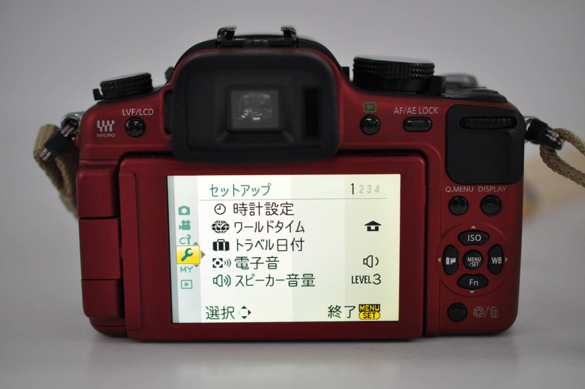 動作品 パナソニック Panasonic LUMIX DMC-G2 レンズ G VARIO 14-42mm 