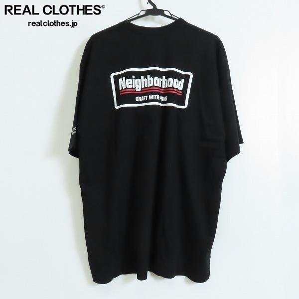 ☆NEIGHBORHOOD/ネイバーフッド 23SS SPOT.TEE/スポット ロゴプリント Tシャツ カットソー 231PCNH-ST06S/XXL /LPL