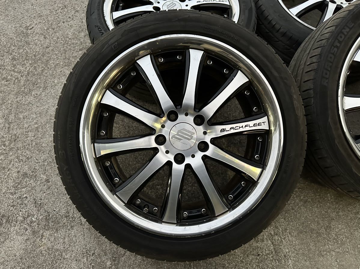 RAYS BLACK FLEET V810 レイズ ブラックフリートV810 アルミホイール