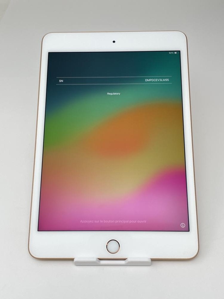 592【動作確認済】 iPad mini 第5世代 64GB Wi-Fi ゴールド iPad mini