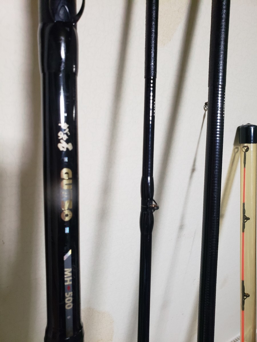 がまかつ　がま石ガッツオ　５００ＭＨ　替え穂先付き