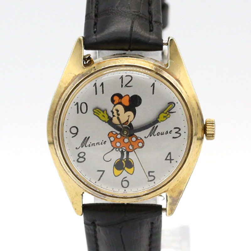 ミッキー　手巻き時計　5000-6030 ディズニー　Disney セイコー SEIKO DISNEY ミニーマウス 5000-6030 手巻き レディース