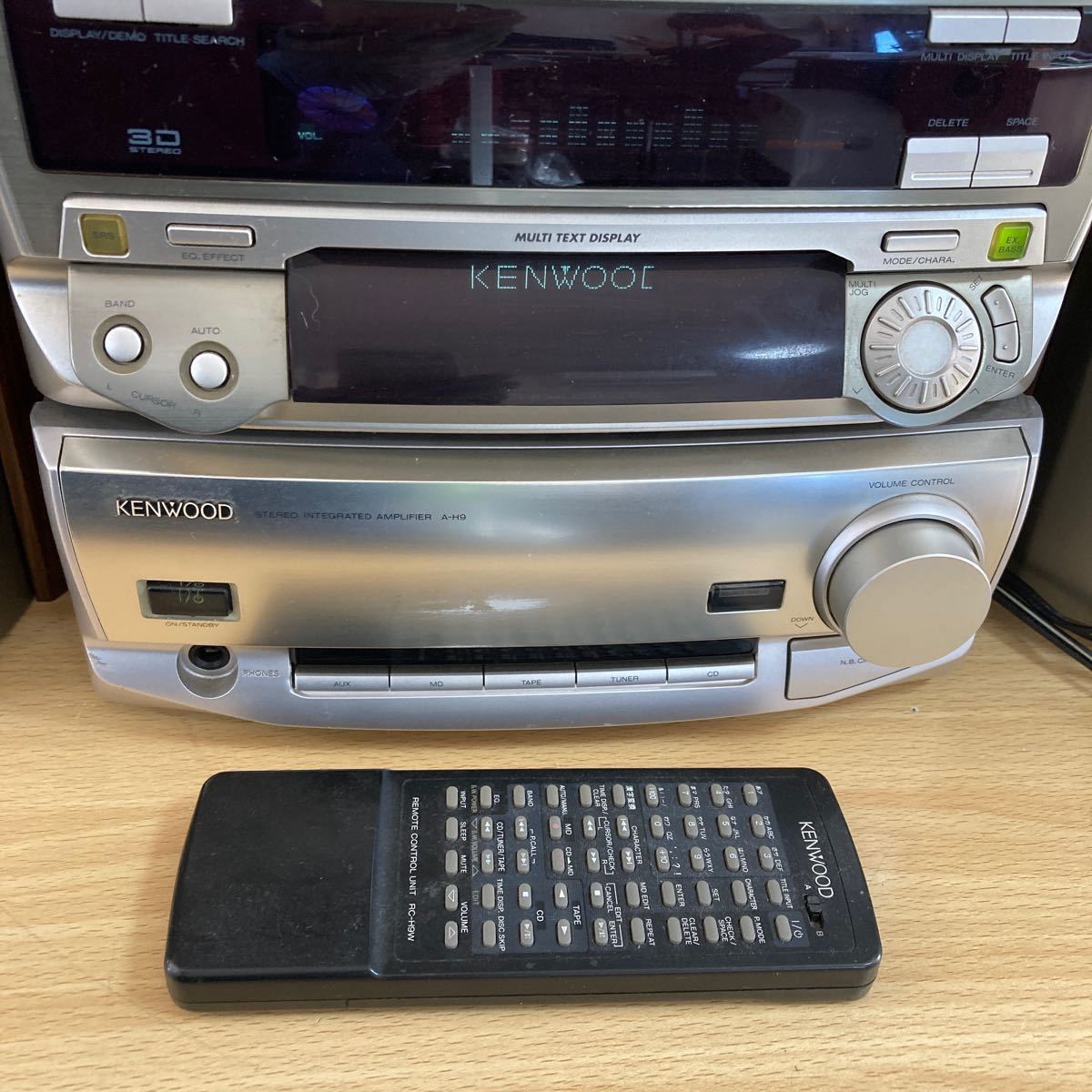 KENWOOD システムコンポ A-H9 DP-MH9 C-H9 DM-WH9 - ケンウッド LS-H9⁄A-