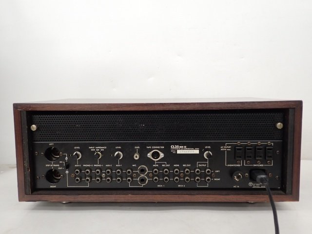 ♪ LUXMAN ラックスマン CL35II アンプ 中古 現状品 231011Y7207