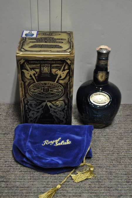 □古酒□ウイスキー□ROYAL SALUTE 21YEAR OLD/ロイヤルサルート21年