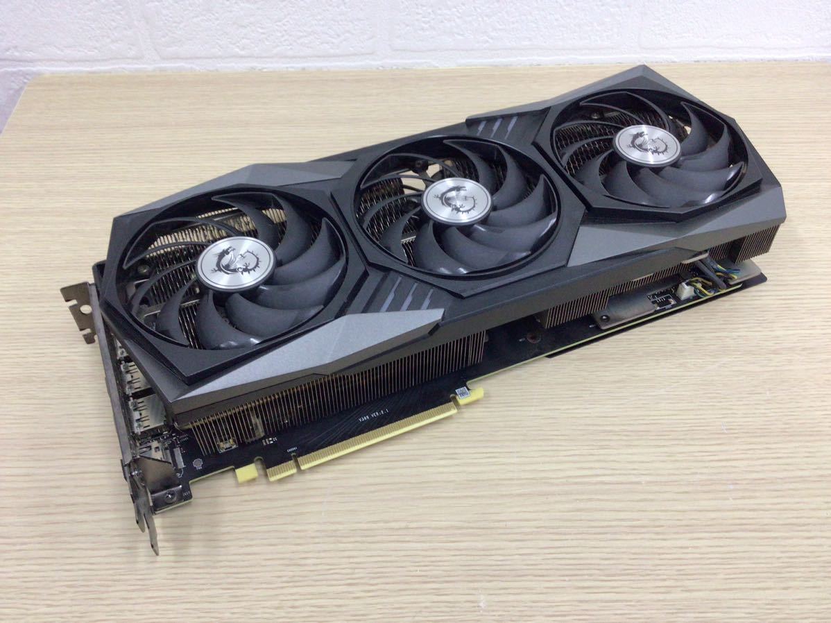 ◆ 中古 ◆ MSI GeForce RTX 3080 GAMING Z TRIO 10G グラフィックボード ◆ 動作確認済み ◆