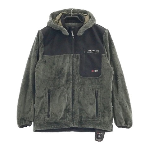 【1円】RS TAICHI アールエスタイチ RSU630 e-HEAT フリース インナーパーカー カーキ系 S [240001979512]