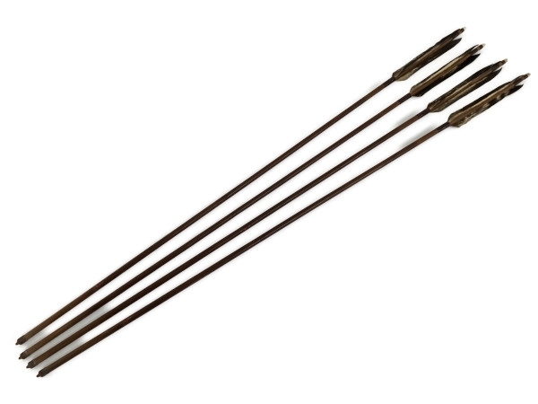 詳細不明 竹矢 91cm 4本 セット 弓道 弓矢 ジャンク Y8257226