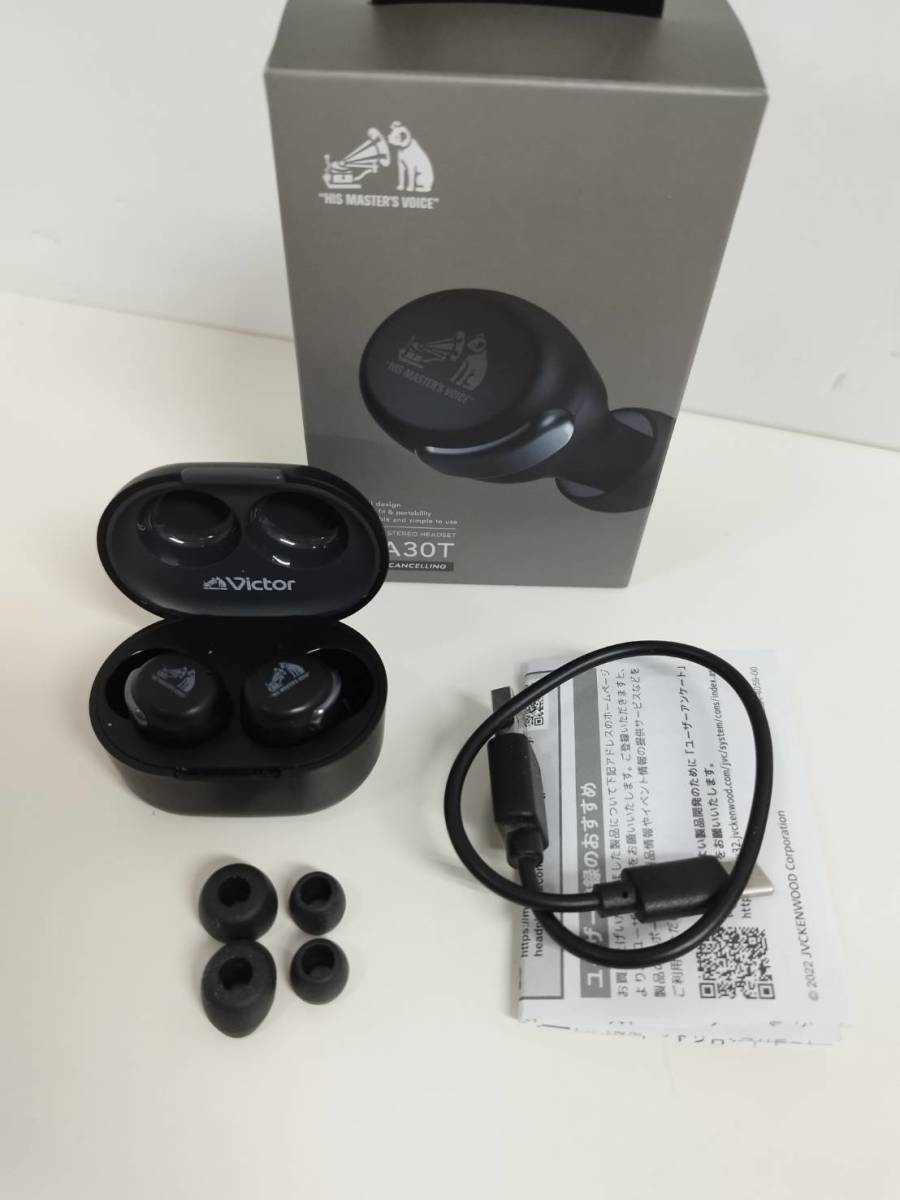 Victor ワイヤレスステレオヘッドセット HA-A30T-B Victor HA-A30T