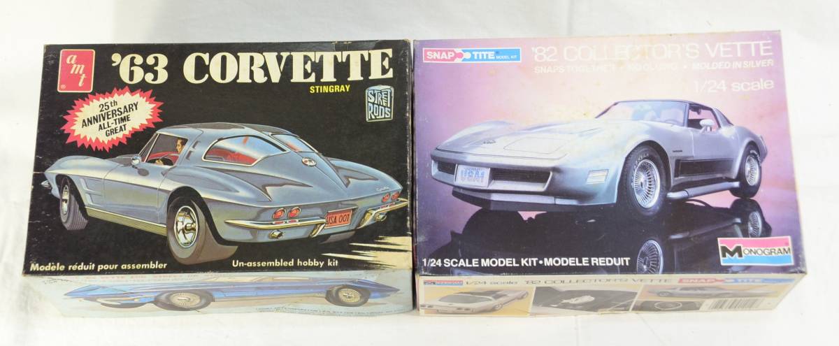 いちです。 AMT Corvette 0 Model 1:25 1⁄25 Kit Scale Stingray Chevy