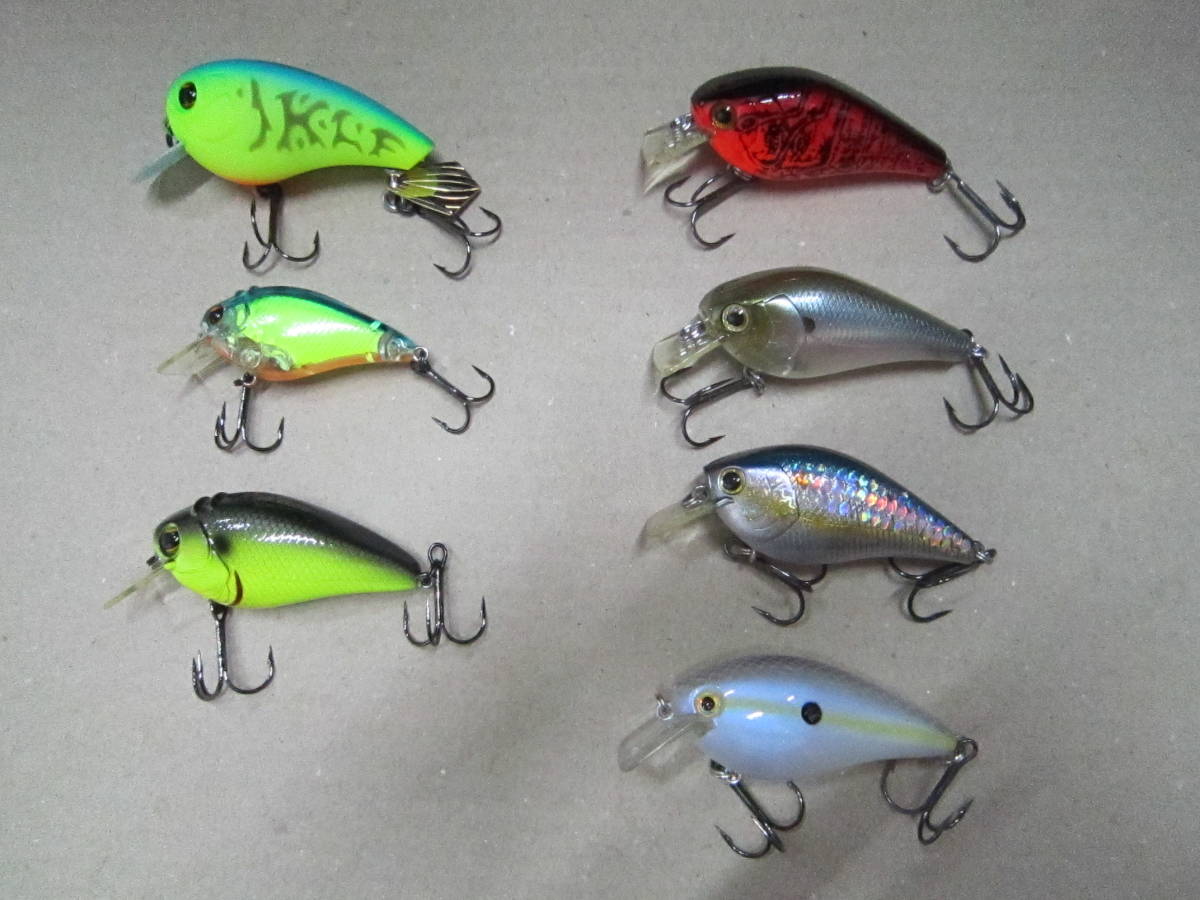 新品] [未開封] イマカツ エバーグリーン クランクベイト 7点セット
