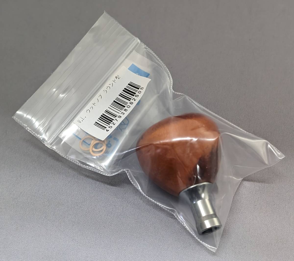 ウォーターランド W.L.ハンドルノブ ウッド ラウンド型 シマノAタイプ