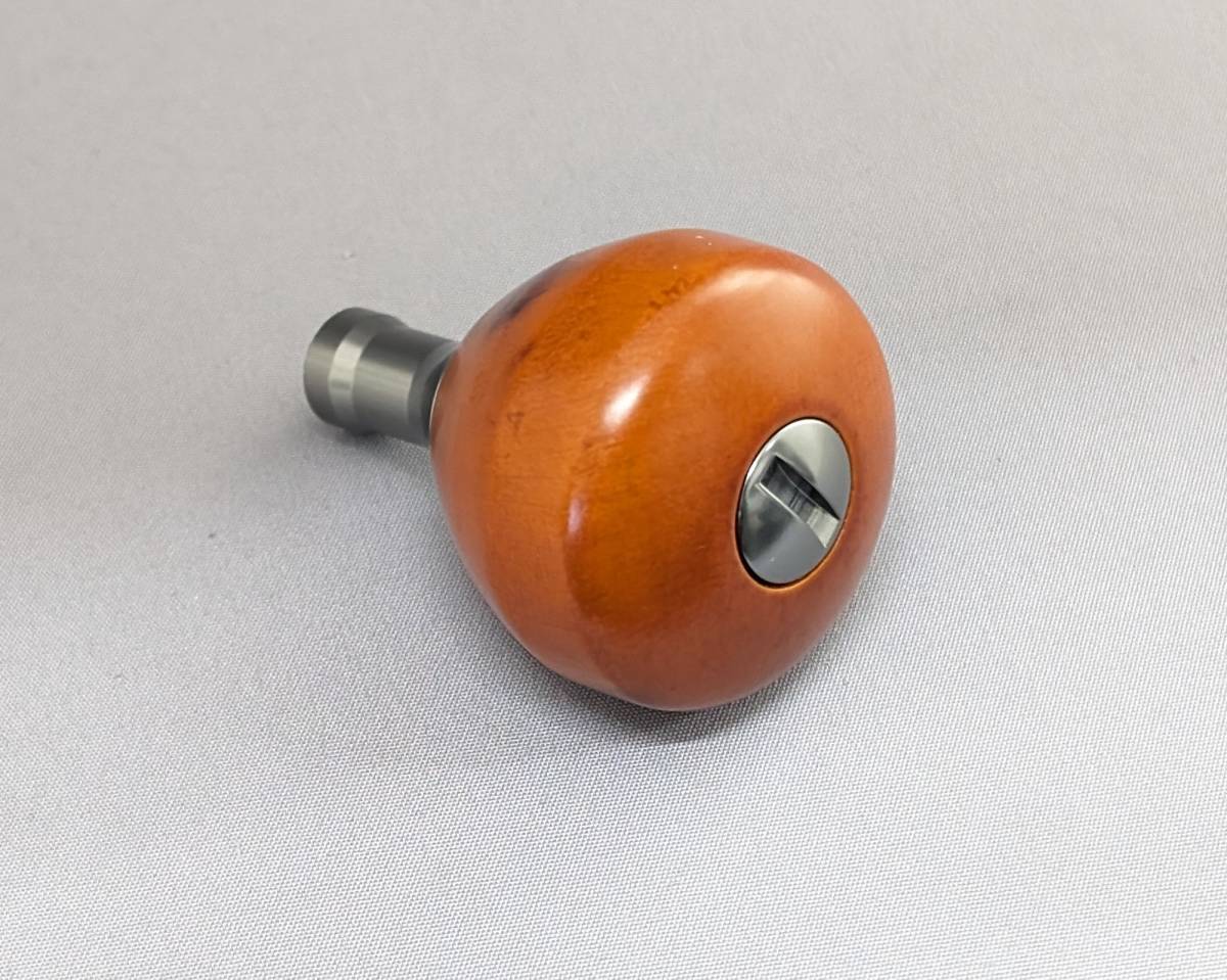 ウォーターランド W.L.ハンドルノブ ウッド ラウンド型 シマノAタイプ
