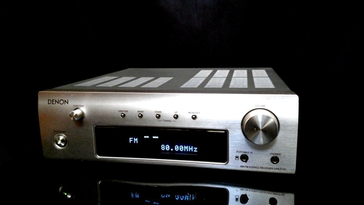 PHONO有り DENON アンプ DRA-F102 DENON（デノン） DENON DRA-F102